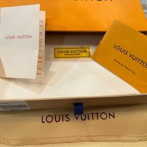Louis Vuitton Wallet Box with Dust Bag